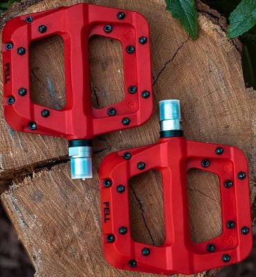 Превью  Педали PELL Nylon платформа Red